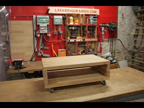 Comment fabriquer une table basse en bois