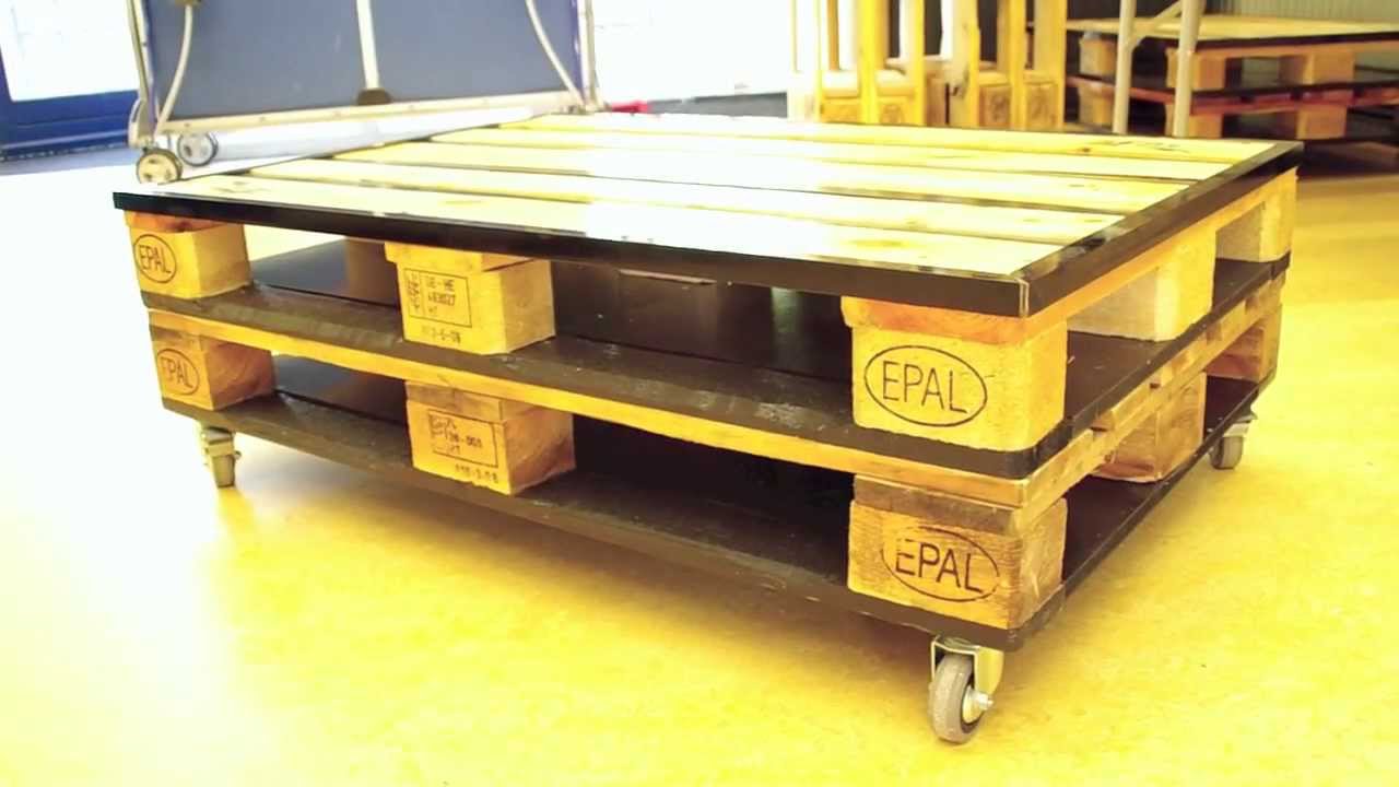 Fabriquer une table basse avec une palette en bois