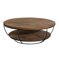Table basse ronde pas cher