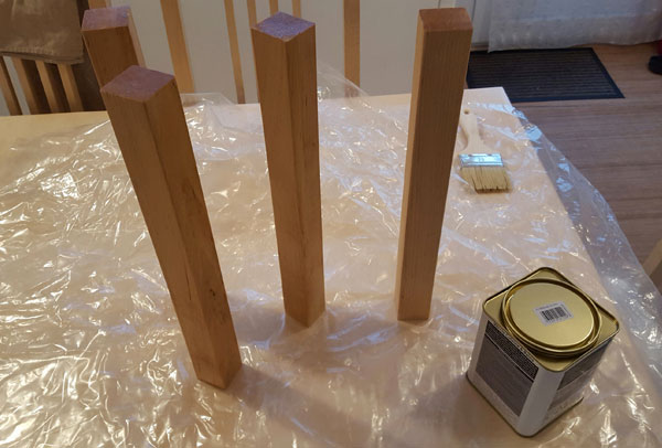 Fabriquer une table basse en bois massif