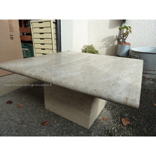 Table basse marbre roche bobois