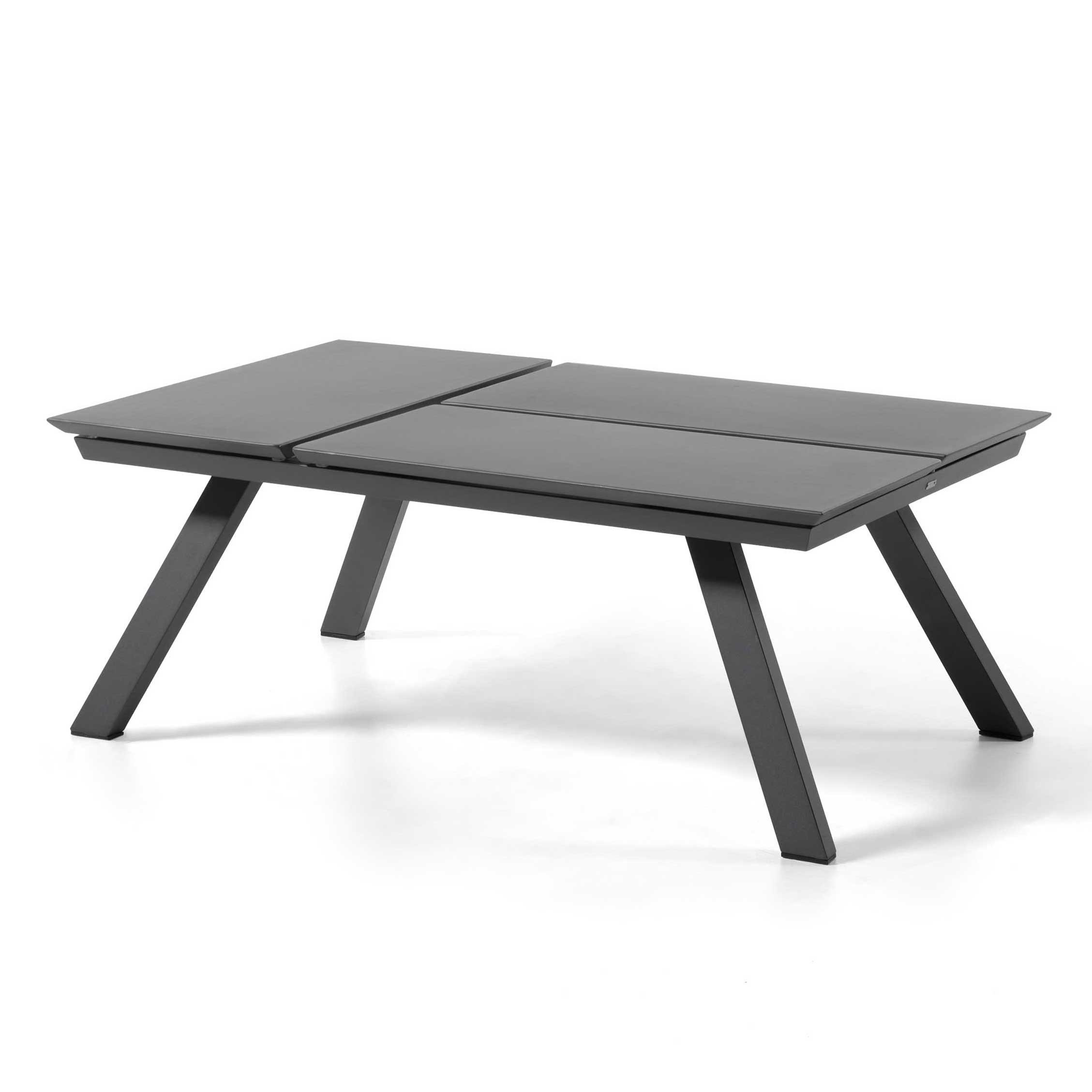 Table basse relevable gris anthracite