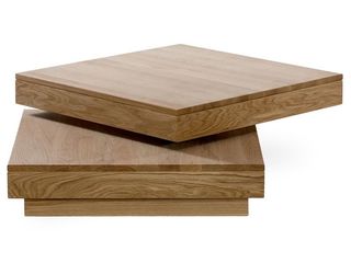 Table basse en bois chene massif