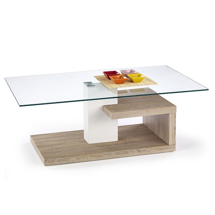 Table basse design bois