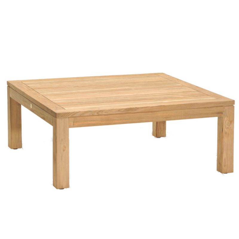 Table basse bois exterieure