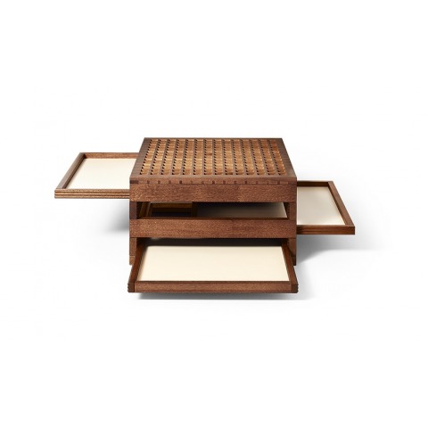 Table basse extensible en bois