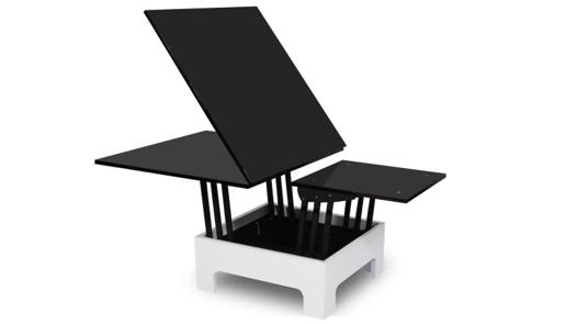 Swing table basse plateau relevable style contemporain