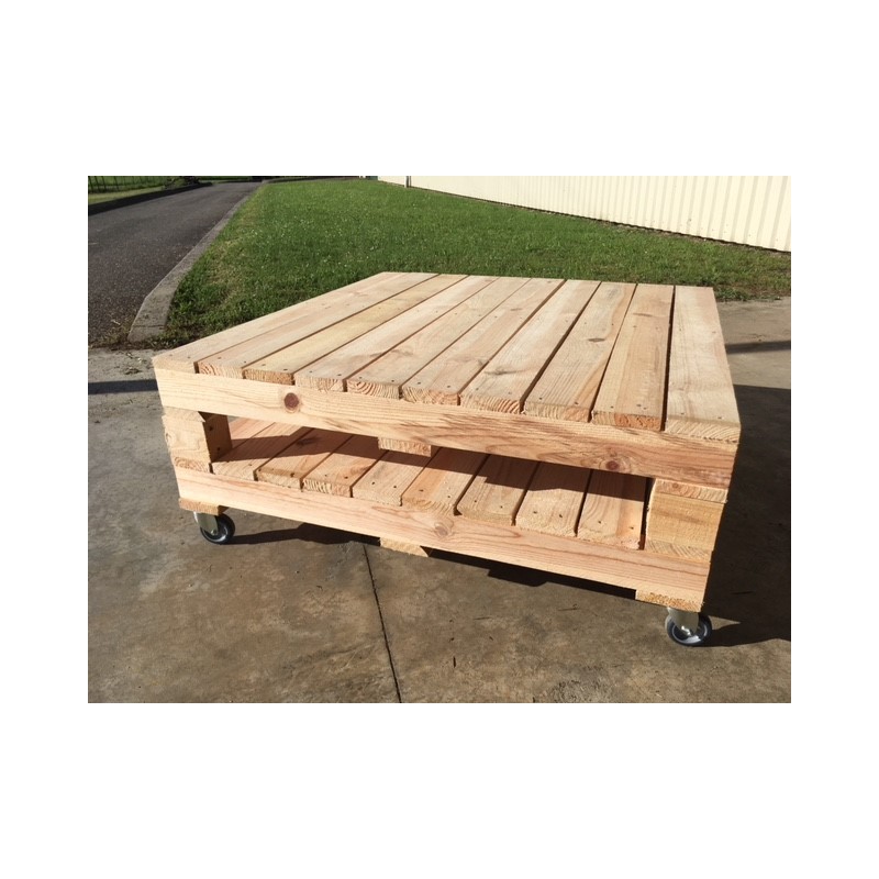 Table basse en bois de pallette
