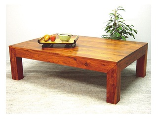 Table basse en bois palissandre
