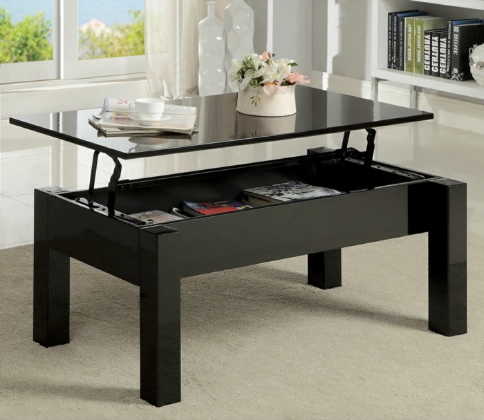Table basse relevable extensible cdiscount