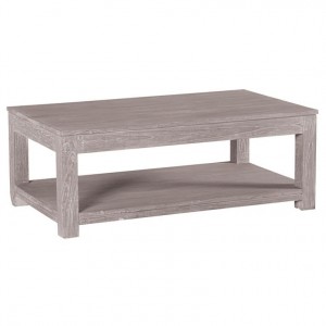 Table basse bois rectangle