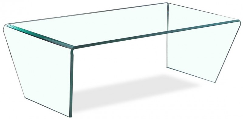 Table basse en verre simple
