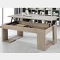 Table basse ajustable bois