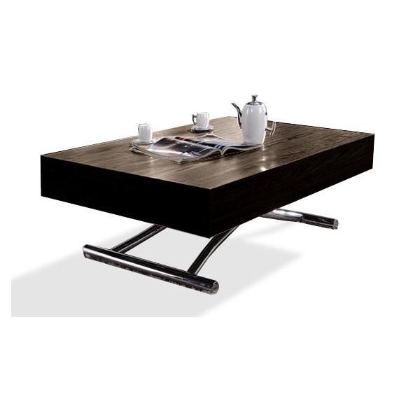 Table basse relevable 2 couverts