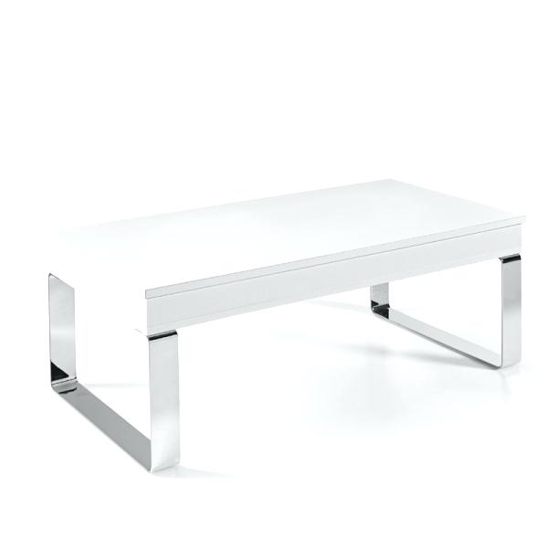 Table basse relevable depliable conforama