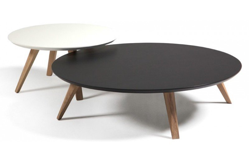 Table basse ronde design