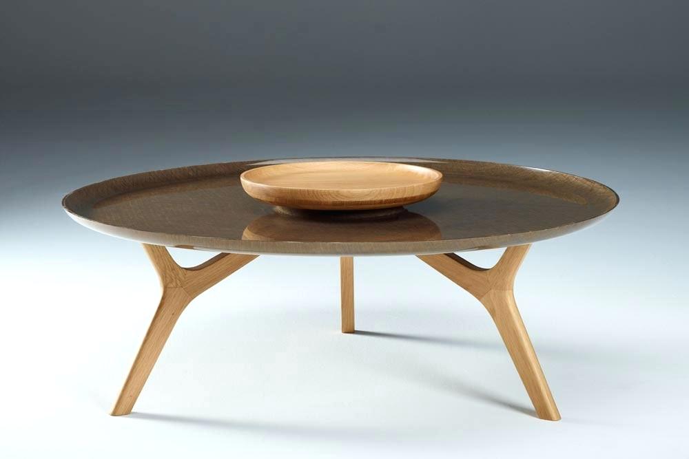 Table basse ronde scandinave pas cher