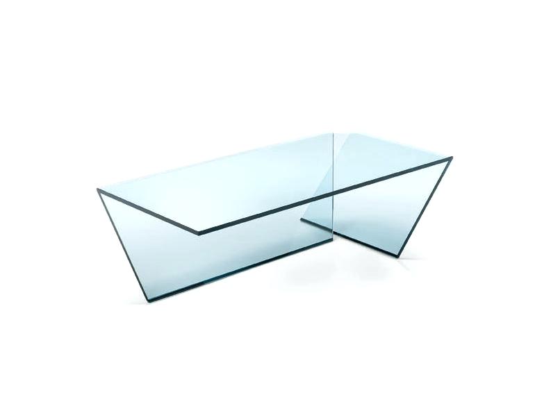 Table basse verre designer japonais