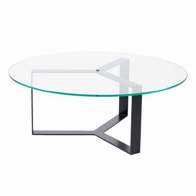 Jolie table basse en verre