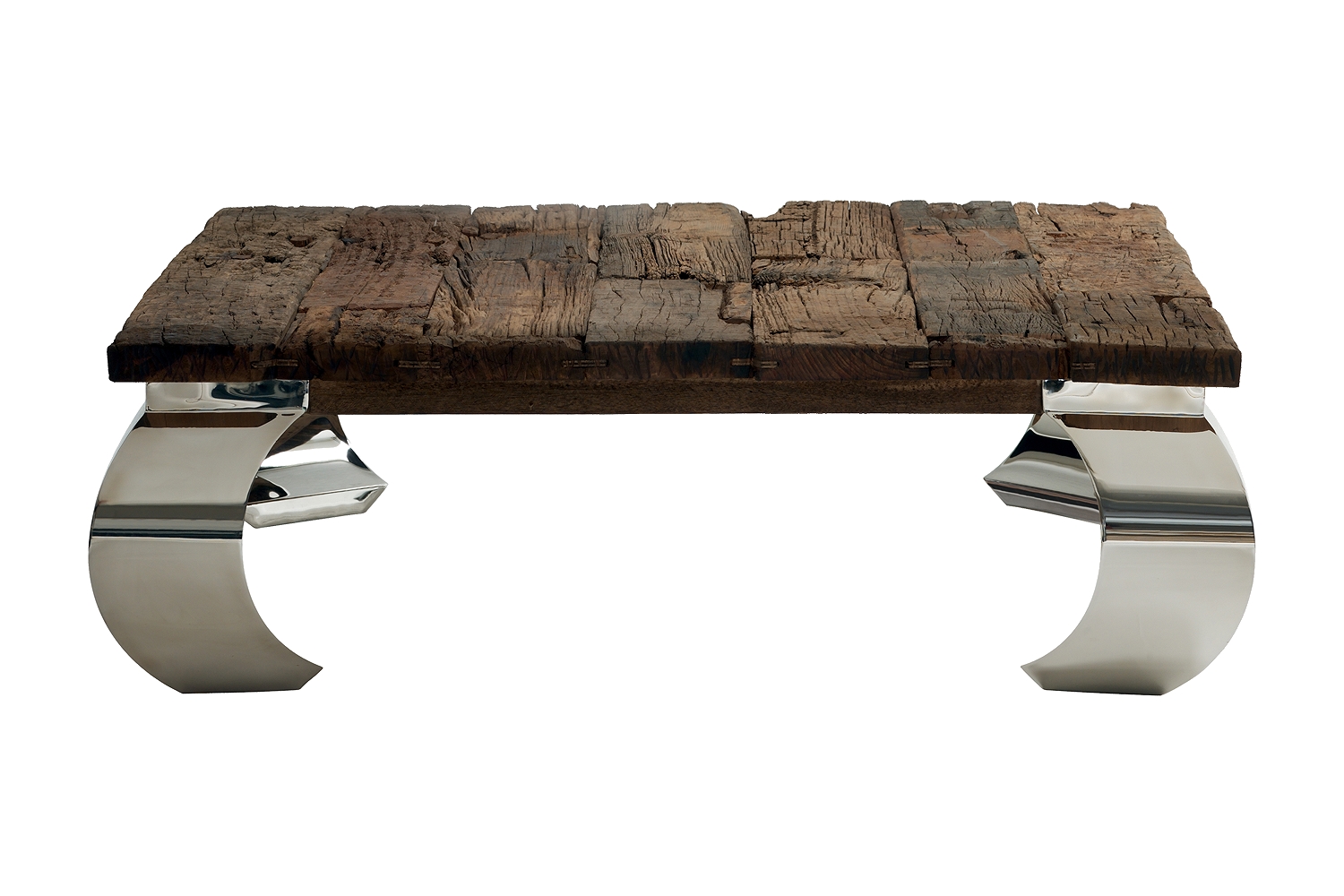 Table basse en bois massif design