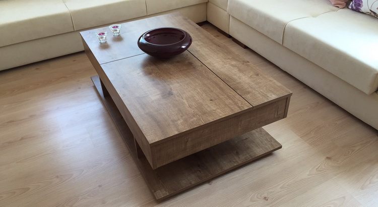 Plan pour fabriquer table basse en bois