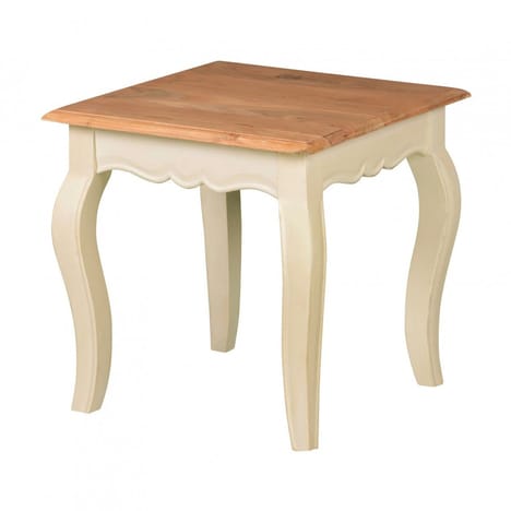Table basse carrée bois 50x50