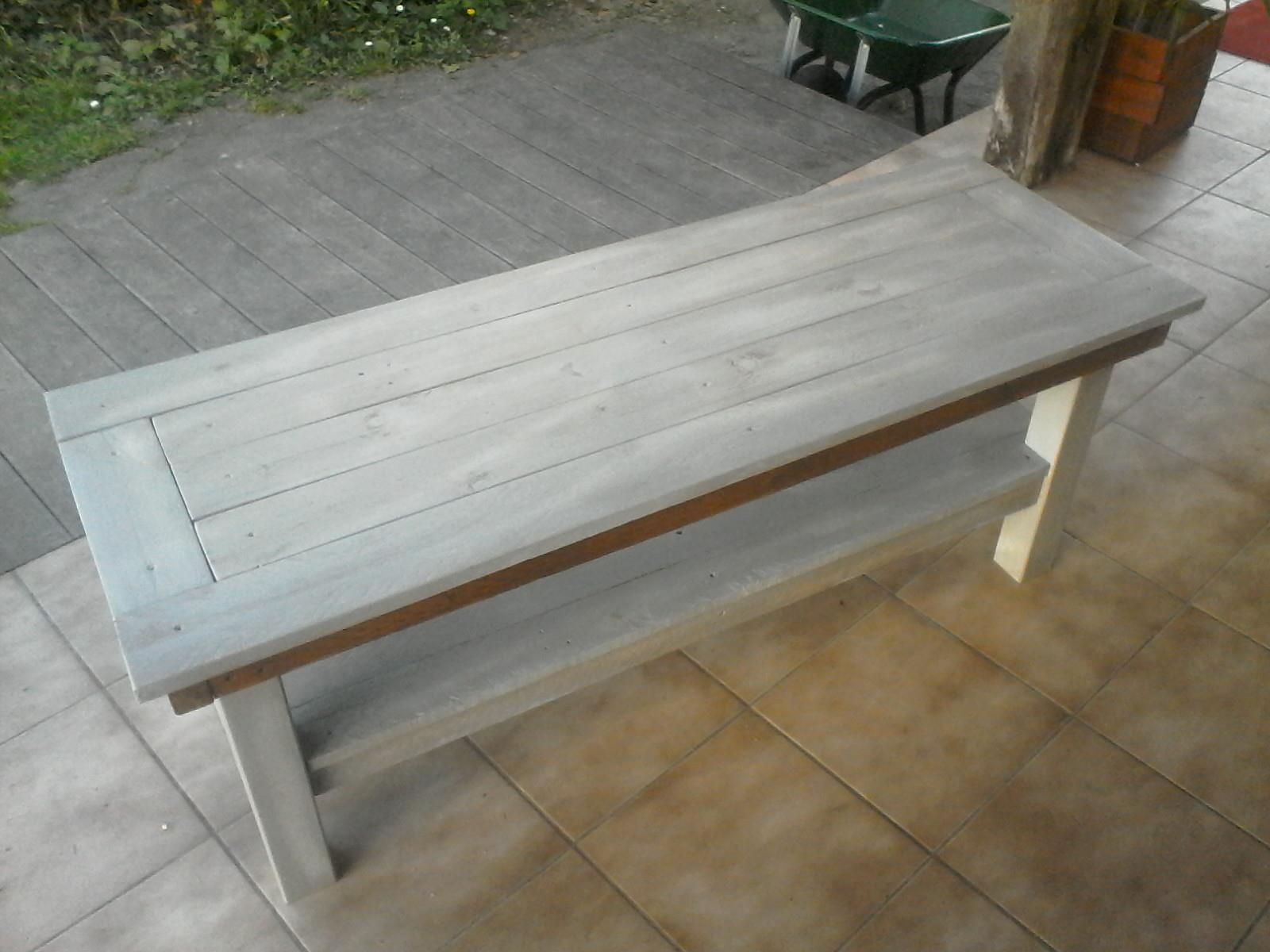 Table basse bois 50 cm hauteur