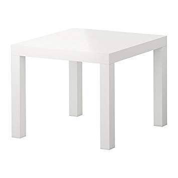 Table basse bois blanc moderne