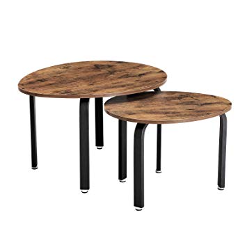 Table basse fer et bois style industriel