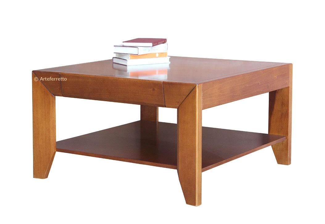 Model de table basse en bois