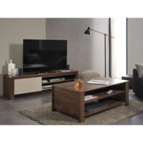 Table basse et meuble tv scandinave