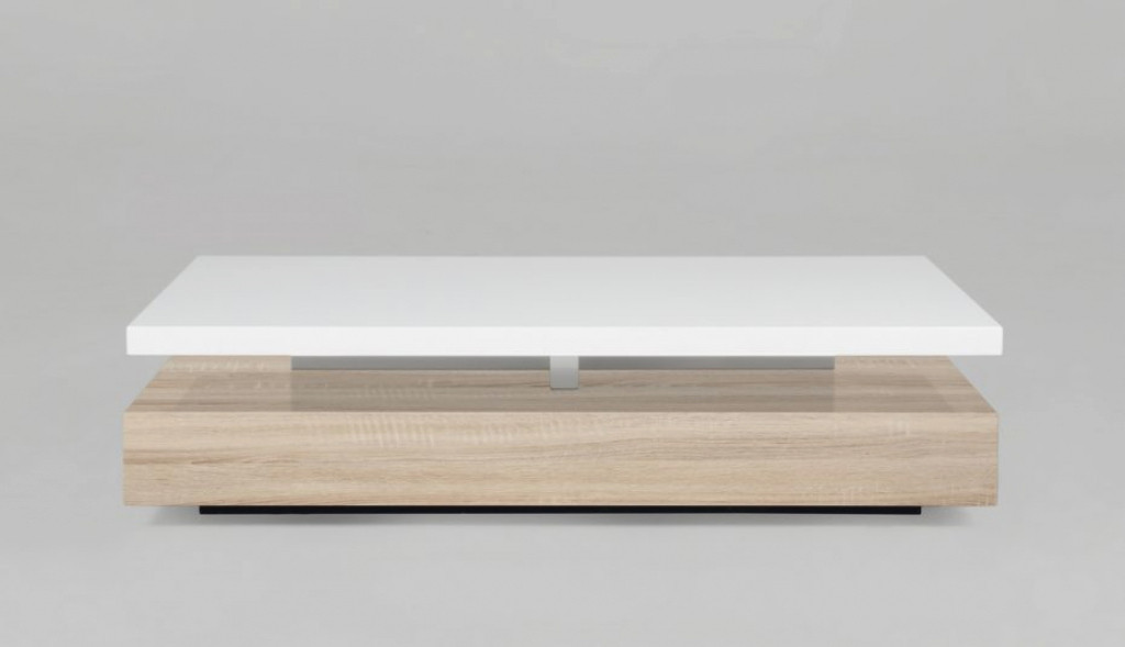 Table basse rectangulaire bois alinea
