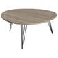 Table basse scandinave rond
