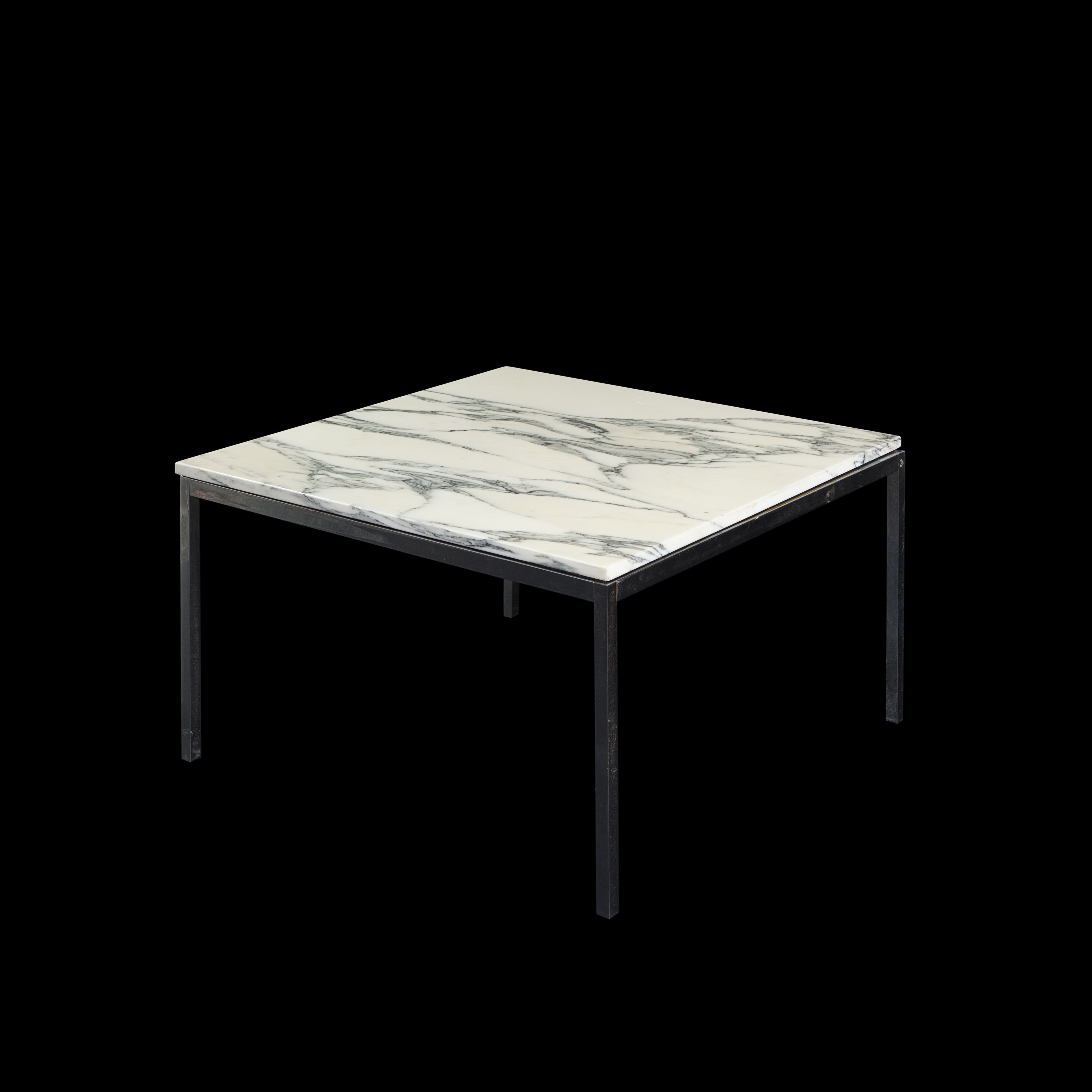 Table basse contemporaine rectangulaire bois et verre hector