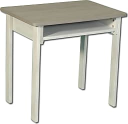 Table basse blanc verre bois