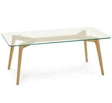 Gossa table basse style scandinave avec plateau évolutif blanc