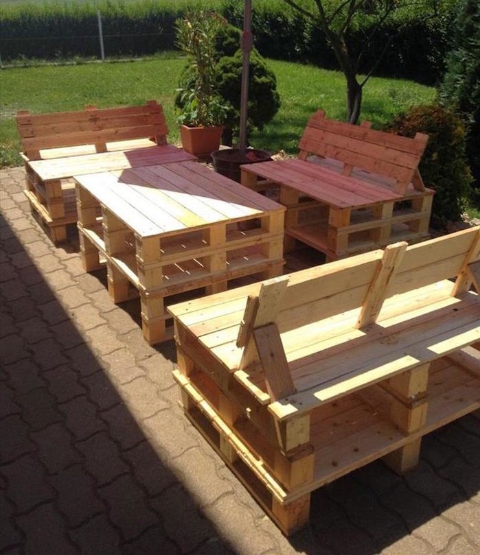 Fabriquer table basse exterieur bois