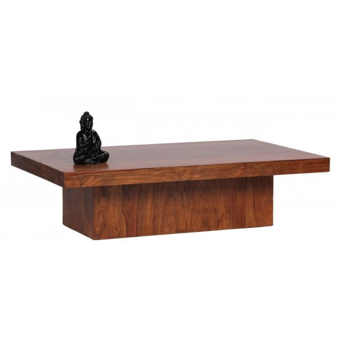 Table basse bois 70 cm