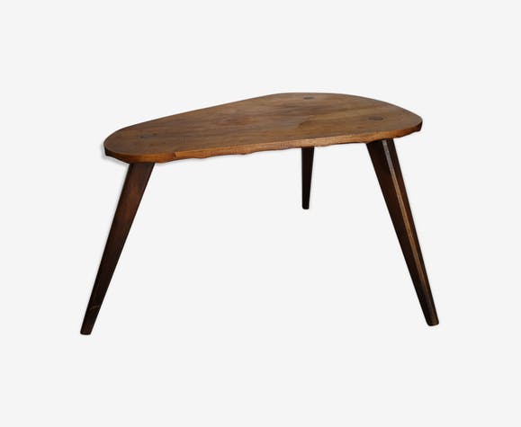 Table basse en bois années 20-30