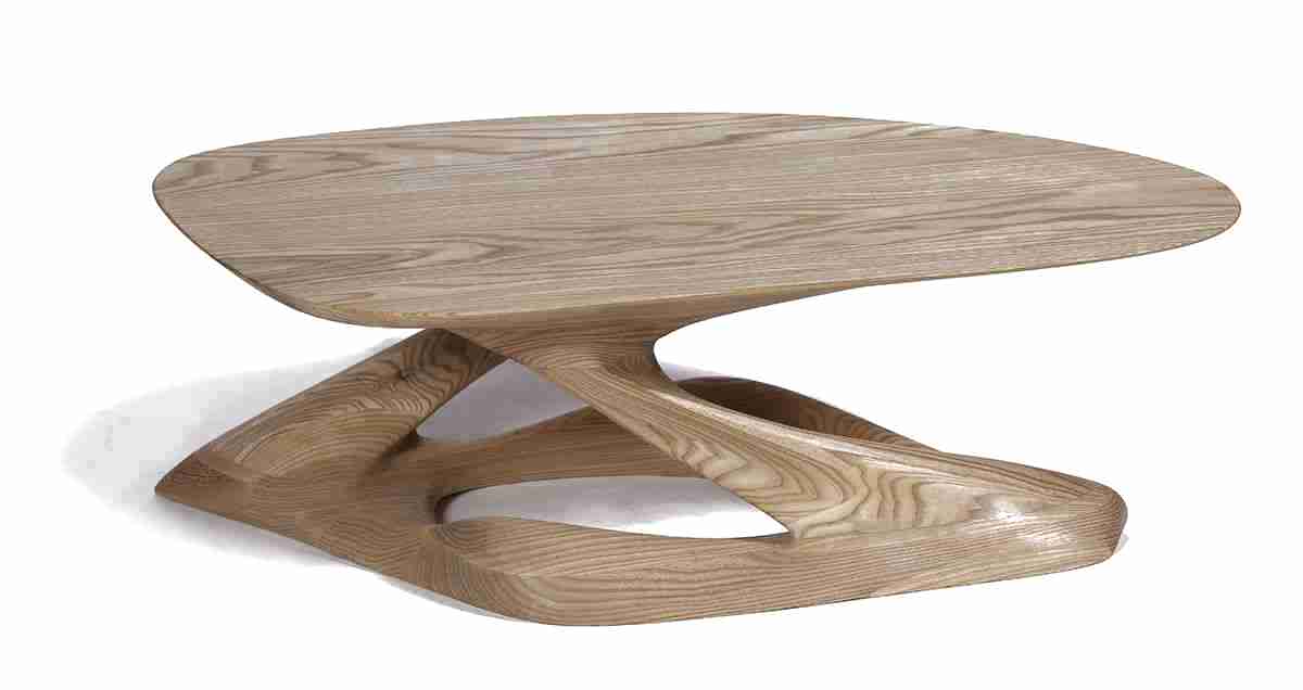 Table basse design en bois massif sheesham pamela