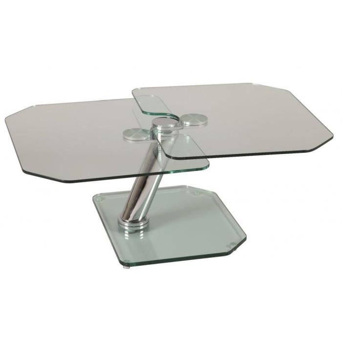 Table basse bois massif fly