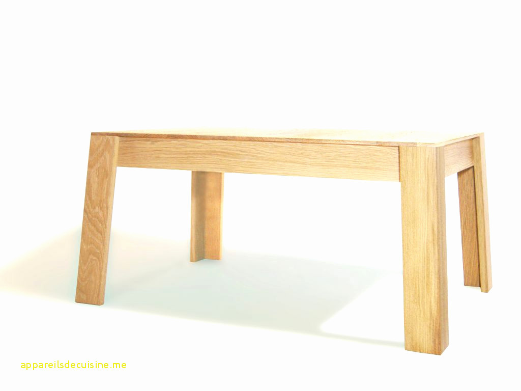 Plan table basse fer et bois