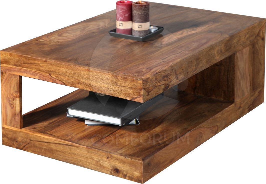 Achat table basse en bois