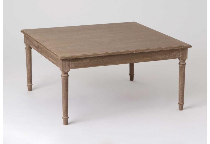 Table basse en bois ceruse